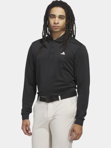 adidas  ULTIMATE365 COLD.RDY long sleeve polo black