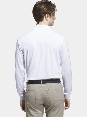 adidas  ULTIMATE365 COLD.RDY long sleeve polo white