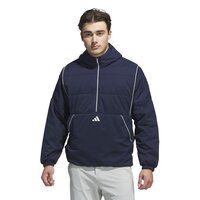 adidas BEYOND TWISTWEAVE HALF-ZIP FILLED JACKET Termální bunda námořnická modrá adidas BEYOND TWISTWEAVE HALF-ZIP FILLED JACKET Termální bunda námořnická modrá