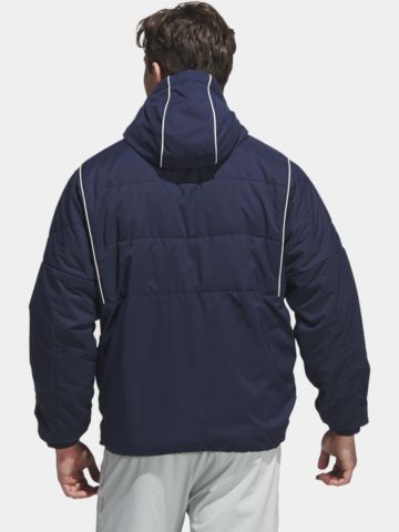 adidas BEYOND TWISTWEAVE HALF-ZIP FILLED JACKET Thermo Jacke navy