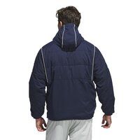 adidas BEYOND TWISTWEAVE HALF-ZIP FILLED JACKET Termální bunda námořnická modrá adidas BEYOND TWISTWEAVE HALF-ZIP FILLED JACKET Termální bunda námořnická modrá