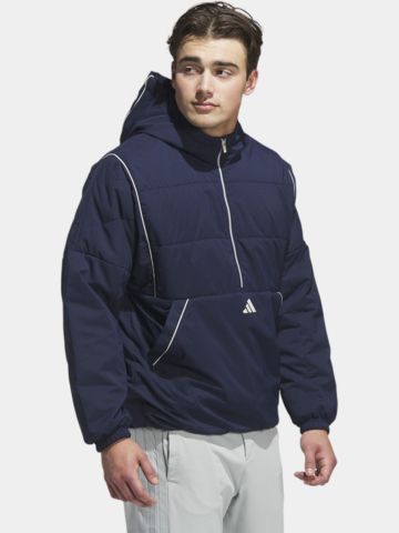 adidas  BEYOND TWISTWEAVE HALF-ZIP FILLED JACKET Thermo Jacke navy