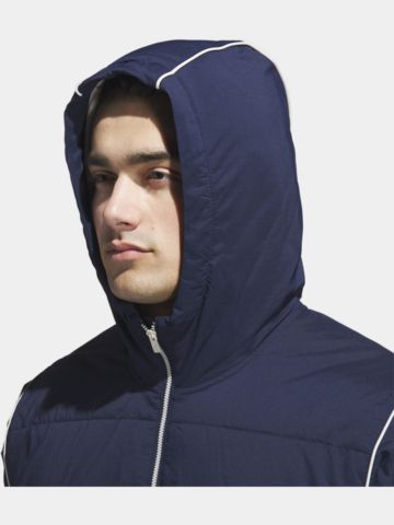 adidas  BEYOND TWISTWEAVE HALF-ZIP FILLED JACKET Thermo Jacke navy