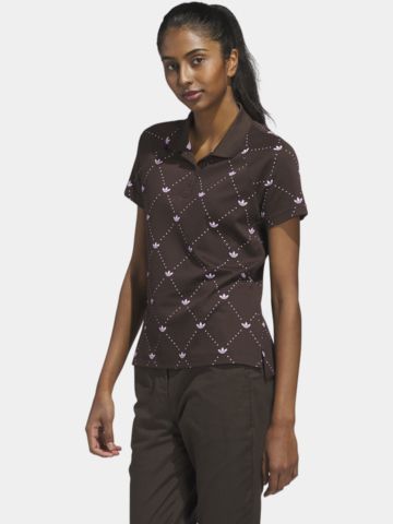 adidas Golf Originals  F Nvlty Polo W Half sleeve polo brown