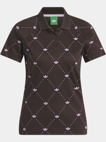adidas Golf Originals  F Nvlty Polo W Half sleeve polo brown