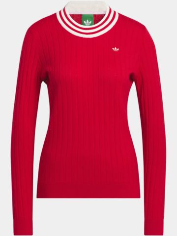F Sweater W Sweater knit red
