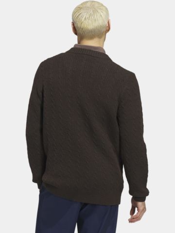 MR Nvlty Swtr Pullover Strick dunkelbraun