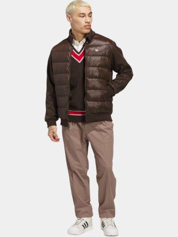 adidas Golf Originals  MR Pad Jckt down jacket dark brown