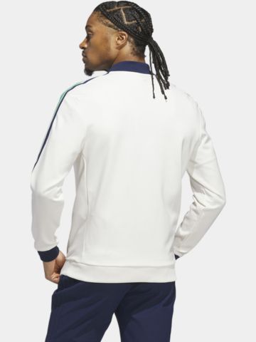 F 3 Str 1/4 Zip Stretch Midlayer weiß