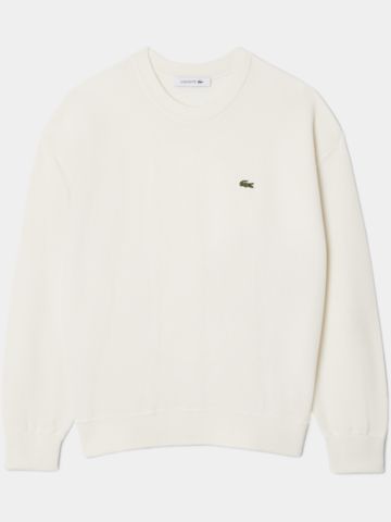 Lacoste  Crewneck sweater knit offwhite