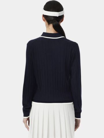 Lacoste  Langarm Polo navy