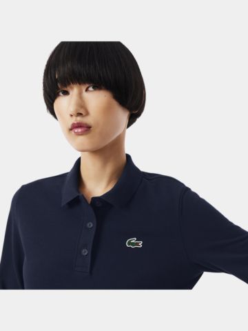 Lacoste  Long sleeve polo navy
