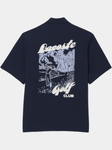 Lacoste  Half sleeve shirt navy