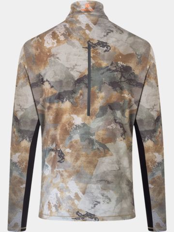 Fire and Ice PASCAL Stretch Midlayer hnědá