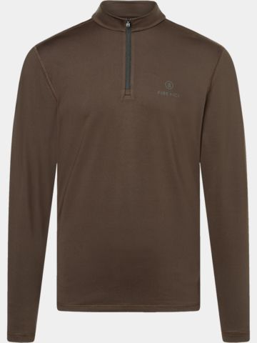 Fire and Ice PASCAL Stretch Midlayer braun