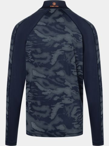 Fire and Ice PREMO4 Stretch Midlayer tmavomodrá