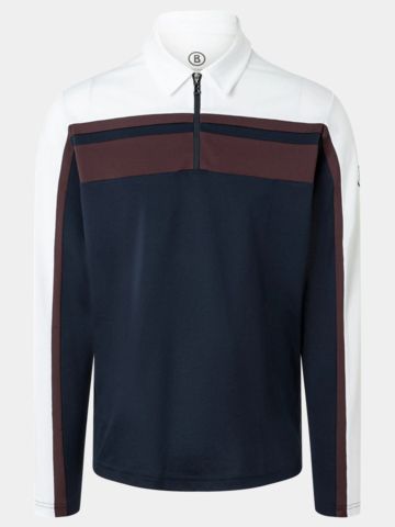 Bogner GERNOT Langarm Polo navy