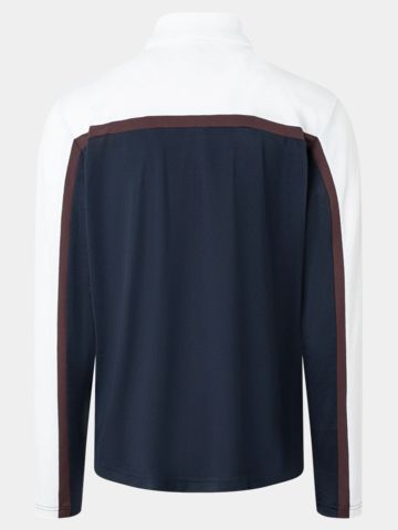 Bogner GERNOT Langarm Polo navy
