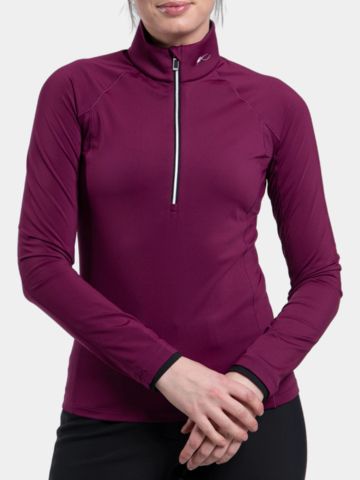 Kjus Trace 2.0 HZ Stretch Midlayer bordeaux