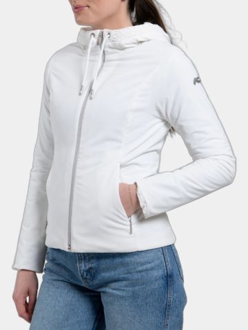 Kjus Elevation Hood Jacket Thermo Jacket white