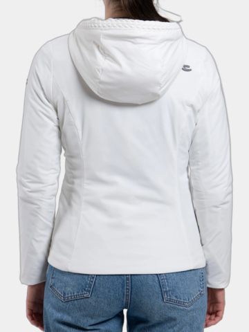 Kjus Bunda Elevation s kapucí Thermo Jacket bílá
