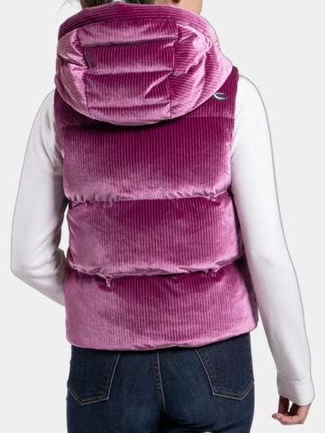 Kjus  Vivi Velvet Vest Down vest bordeaux