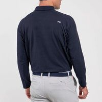 Kjus Scot Langarm Polo navy