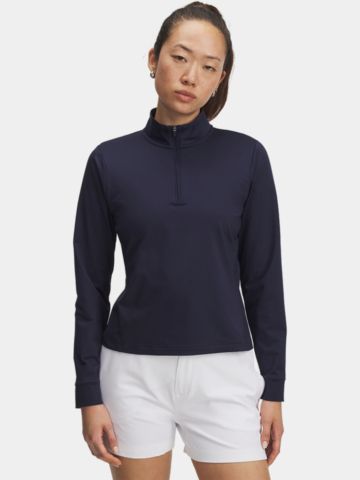 Under Armour Drive 1/4 Zip Stretch Midlayer navy