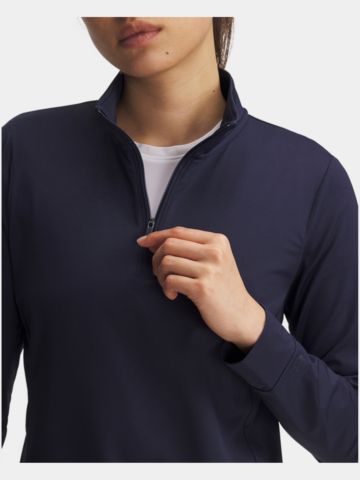 Under Armour  Drive 1/4 Zip Stretch Midlayer navy