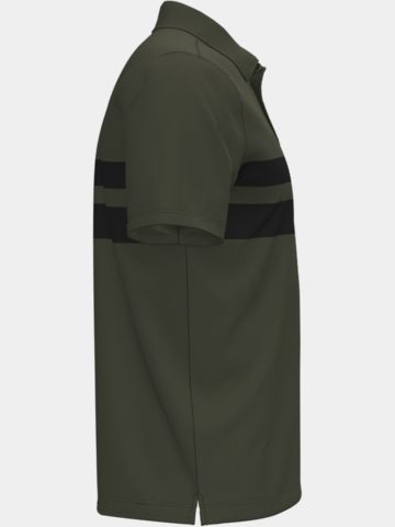 Under Armour  Playoff 3.0 Polo-Dual Chest Stripe Halbarm Polo oliv