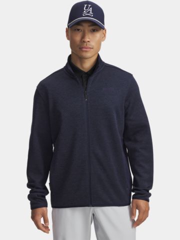 Under Armour Drive Sweaterfleece FZ Fleece Jacke navy