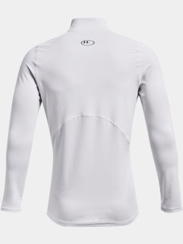 Under Armour  CG Armour Fitted Mock Unterzieher weiß