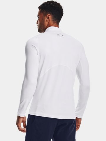 Under Armour  CG Armour Fitted Mock Unterzieher weiß