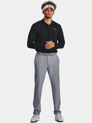 Under Armour  Matchplay Langarm Polo schwarz