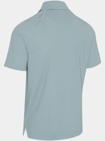 Callaway TEXTURED CHEV PRINTED Halbarm Polo hellgrün