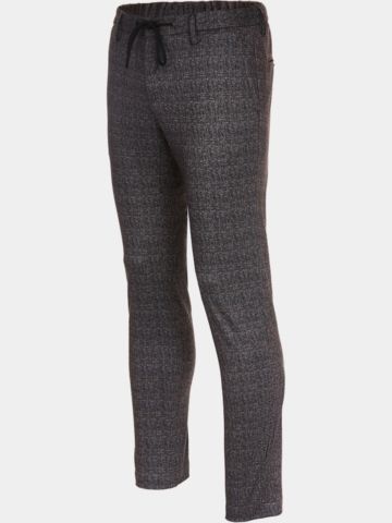 Alberto  JUMP-G - Jersey Check Joggpant Hose blau