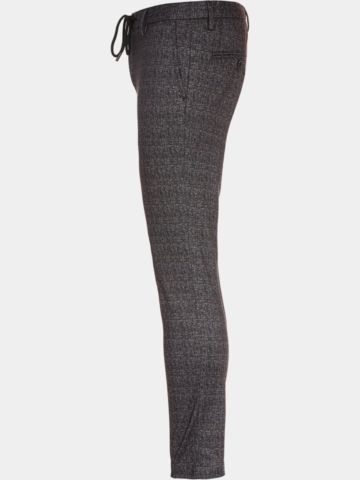 Alberto  JUMP-G - Jersey Check Joggpant Hose blau