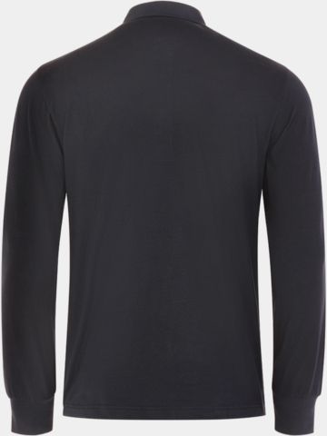 BOSS PL_Hole19 Percy long sleeve polo navy