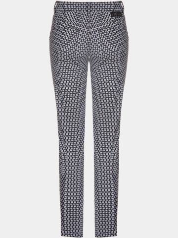 Alberto JANA - WR Print lang Hose schwarz