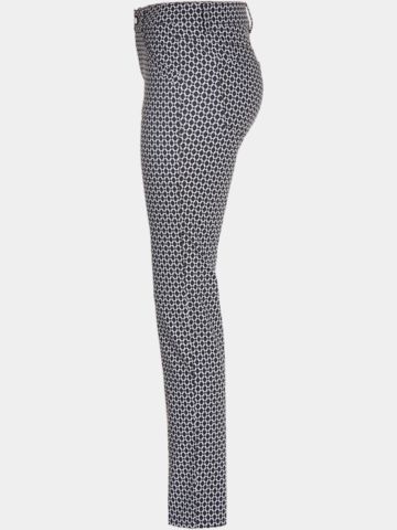 Alberto JANA - WR Print lang Hose schwarz