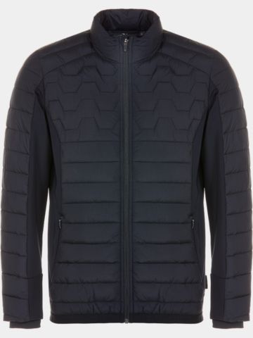 Daniel Springs Hybrid Stretch Stepp Thermo Jacke schwarz