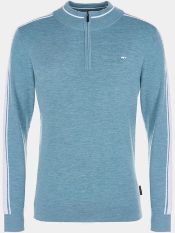 Daniel Springs Merino Troyer Strick petrol