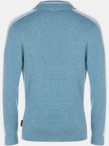 Daniel Springs Merino Troyer Strick petrol