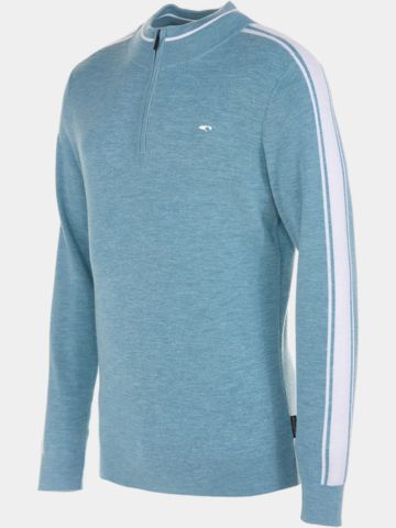 Daniel Springs  Merino Troyer Troyer Strick petrol