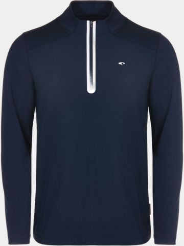 Daniel Springs 1/2 Zip Stretch Thermo Midlayer navy