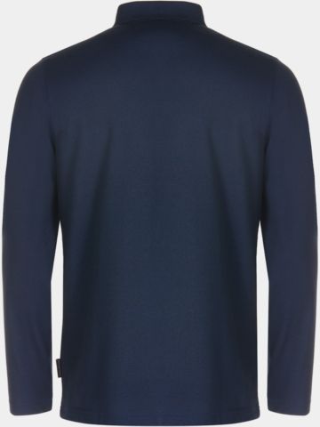 Daniel Springs Pique Thermo Langarm Polo navy