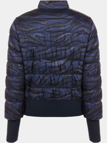 Valiente  Stepp Druck Thermo Jacke navy