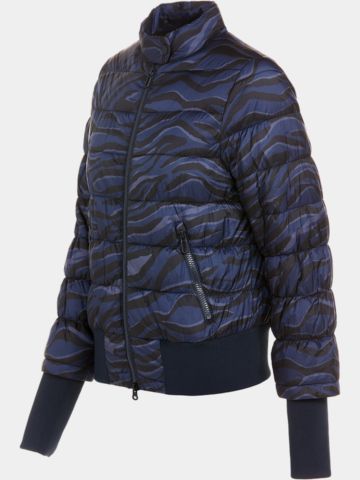 Valiente  Stepp Druck Thermo Jacke navy