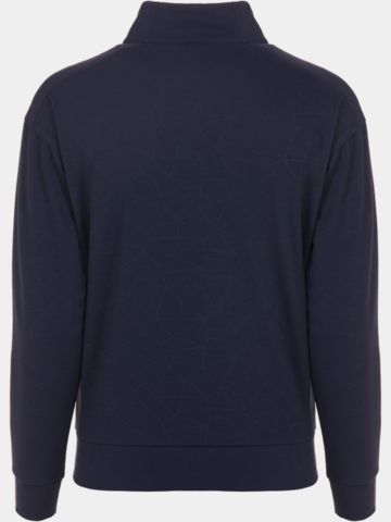 Valiente Nylon Jaquard Mock Neck Thermo Unterzieher navy