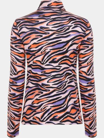 Valiente Druck 1/2 Zip Thermo Unterzieher mehrfarbig